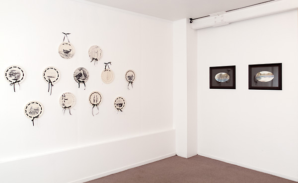 Installation photo, Channelling Tory, Gilberd Marriott Gallery, 2012, Phillipa Durkin, Denise Durkin