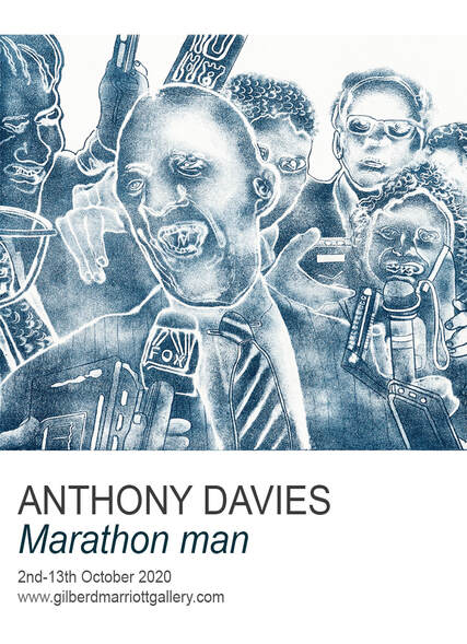 Anthony Davies - 'Marathon Man' , 2nd-13th October, Gilberd Marriott Gallery, 37 Courtenay Place, Wellington NZ, contemporary new zealand fine arts, new zealand printmaking, lithography